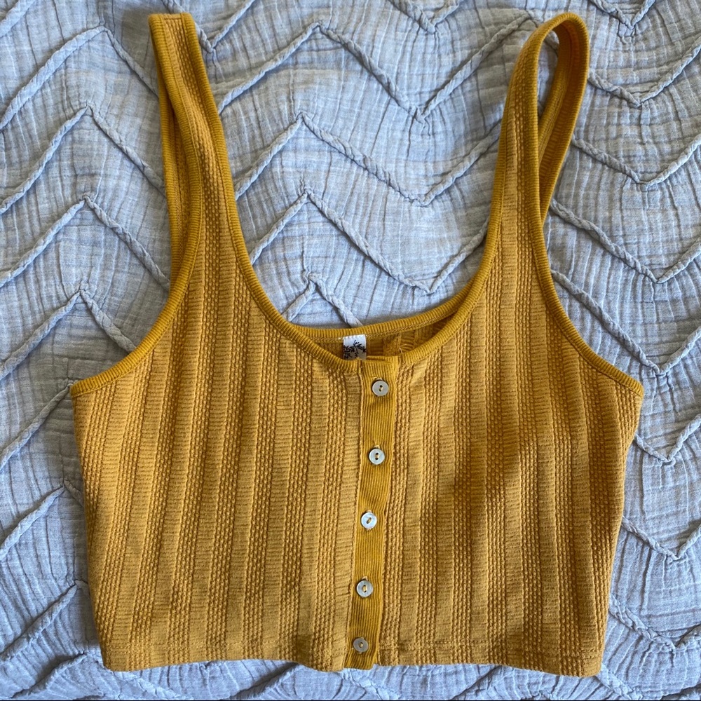 Free People cropped tank